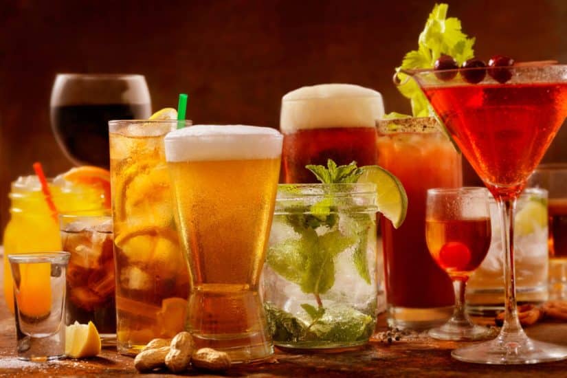 Mixed drink - Wine